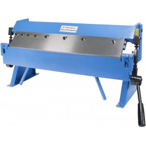 Erie Tools 24" Sheet Metal Pan and Box Brake with Adjustable Removeable Fingers