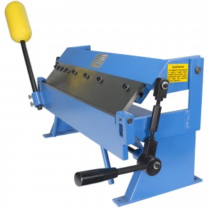 Erie Tools Heavy Duty 24" Sheet Metal Pan and Box Brake with Adjustable Fingers