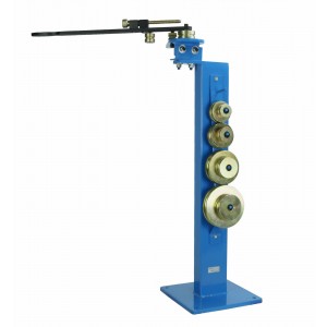 Erie Tools Floor Type 5/8" Manual Tube Bender with 10 Dies